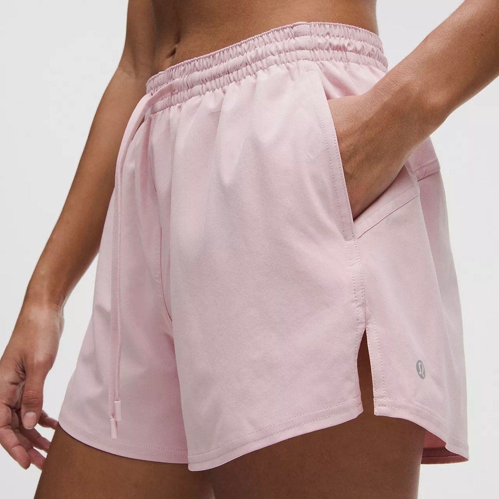 Lululemon Pace Rival High-Rise Short 3 Pink Running Training Shorts Size 6